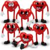 ArtCreativity Heart Bendables – 12 Pack – Bendable Valentine Toys for Kids – Valentine Gift Party Favors for Boys & Girls, Stress Relief Fidget Toy, Educational Toys for Kids, Goodie Bag Stuffers