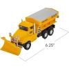 ArtCreativity Pull Back Snow Plow Toys, Set of 2, Diecast Metal Kids’ Pullback Toys, Cool Car Toys for Boys and Girls, Snowplow Trucks for Children, Great Gift or Birthday Party Favors