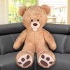 ArtCreativity 4 Feet Giant Teddy Bear for Valentines – Jumbo Large Stuffed Animal for Kids & Adults – Huge Plush Bear – Great Valentine’s Gift Idea for Boys & Girls – Gigantic Carnival Prize