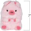 ArtCreativity Belly Buddy Pig, 7 Inch Plush Stuffed Pig, Super Soft and Cuddly Toy, Cute Nursery Décor, Best Gift for Baby Shower, Boys and Girls Ages 3+