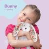 ArtCreativity Blossom Bunny Plush for Kids – 12 inches – White Plush Stuffed Bunny Rabbit with Floral Blossom Print Ears and Feet for Girls – Stuffed Animal Gifts for Kids, Toddlers, and Baby Girls
