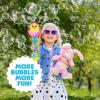 ArtCreativity Easter Bunny Bubble Wand, Easter Basket Stuffers for Toddler, 14″ Light Up Automatic Bubble Maker with LED & Music, Bubbles for Kids 3+(Chick)