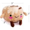 ArtCreativity Kawaii Cinnamon Roll Stuffed Animal – 1 PC Cute Food Plushie – 9 Inch Cinnamon Plush with Plush Fabric and Soft Filling – Small Plushies for Kids – Foods Stuffed Animals for Toddlers