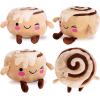 ArtCreativity Kawaii Cinnamon Roll Stuffed Animal – 1 PC Cute Food Plushie – 9 Inch Cinnamon Plush with Plush Fabric and Soft Filling – Small Plushies for Kids – Foods Stuffed Animals for Toddlers