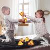 ArtCreativity Mini Plush Pizza Toys for Kids, Set of 6, Soft and Cuddly Soft Stuffed Toys in Assorted Designs, Plush Party Favors for Kids, Cute Pizza Party Decorations, 4.5 Inch(4 inches (Pack of 2))