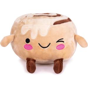 ArtCreativity Kawaii Cinnamon Roll Stuffed Animal – 1 PC Cute Food Plushie – 9 Inch Cinnamon Plush with Plush Fabric and Soft Filling – Small Plushies for Kids – Foods Stuffed Animals for Toddlers