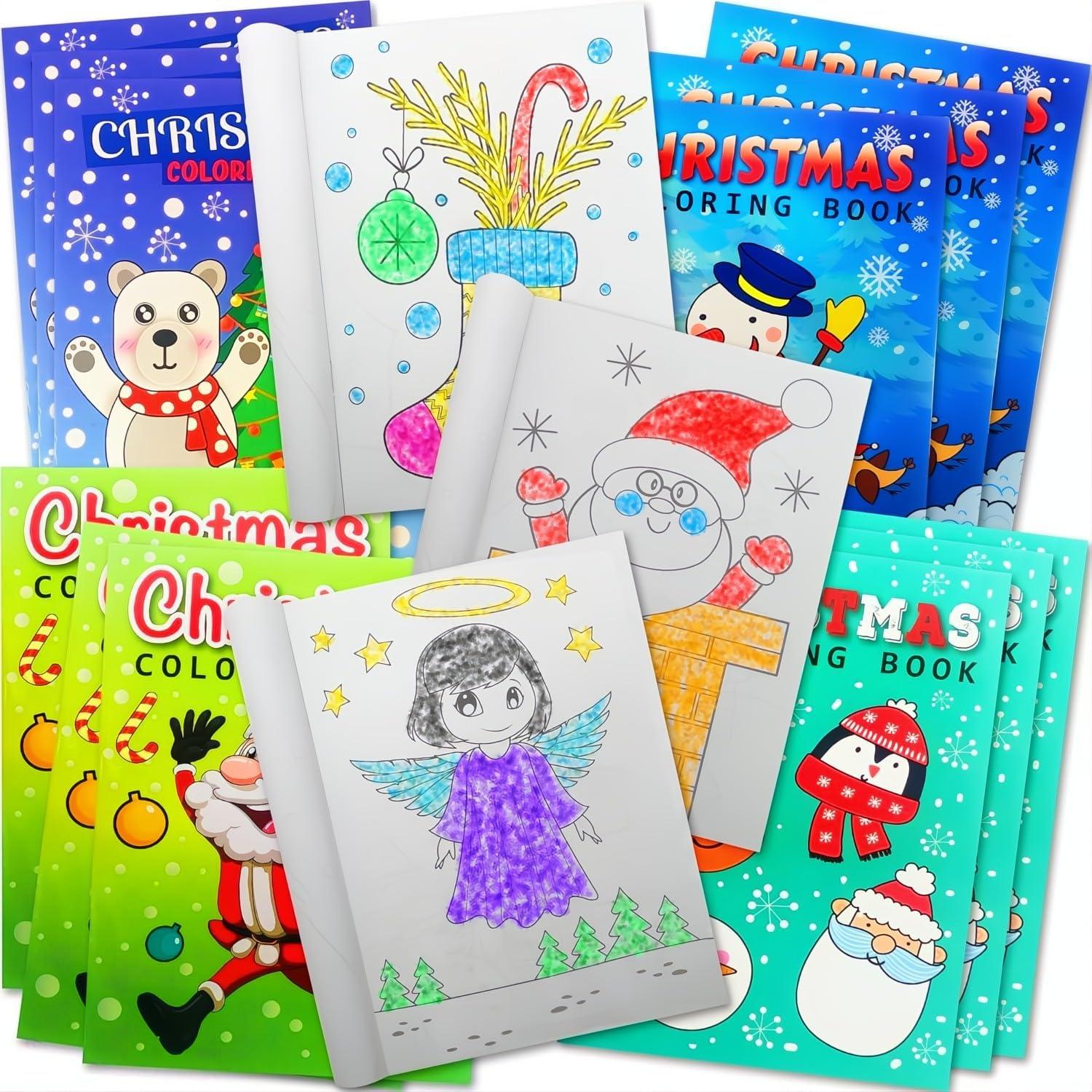 image:imageArtCreativity Bulk Crayon Pack amp 20 Pack Christmas Coloring Books