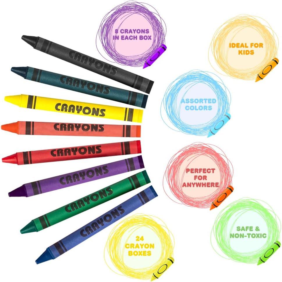 image:imageArtCreativity Bulk Crayon Pack amp 20 Pack Christmas Coloring Books