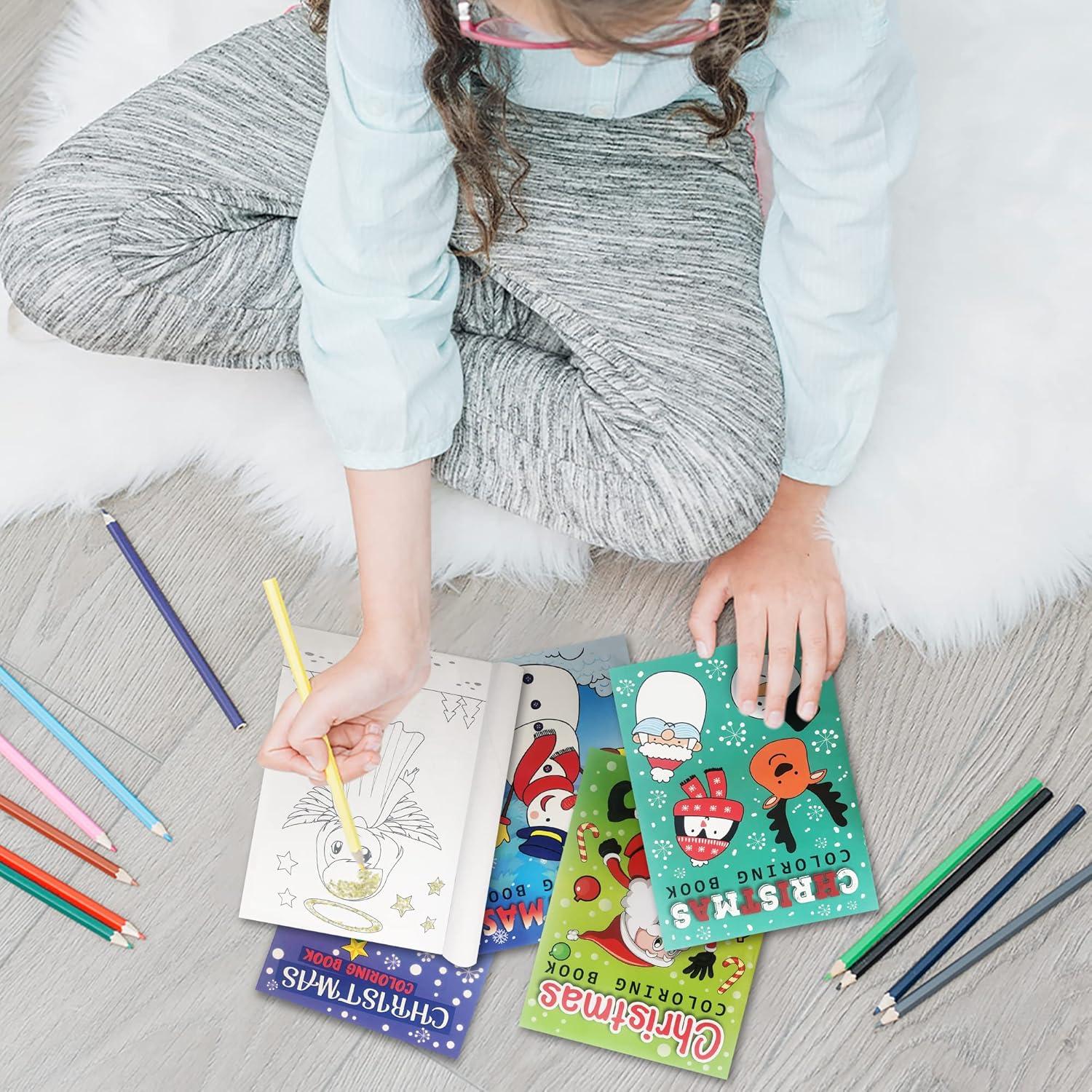 image:imageArtCreativity Bulk Crayon Pack amp 20 Pack Christmas Coloring Books