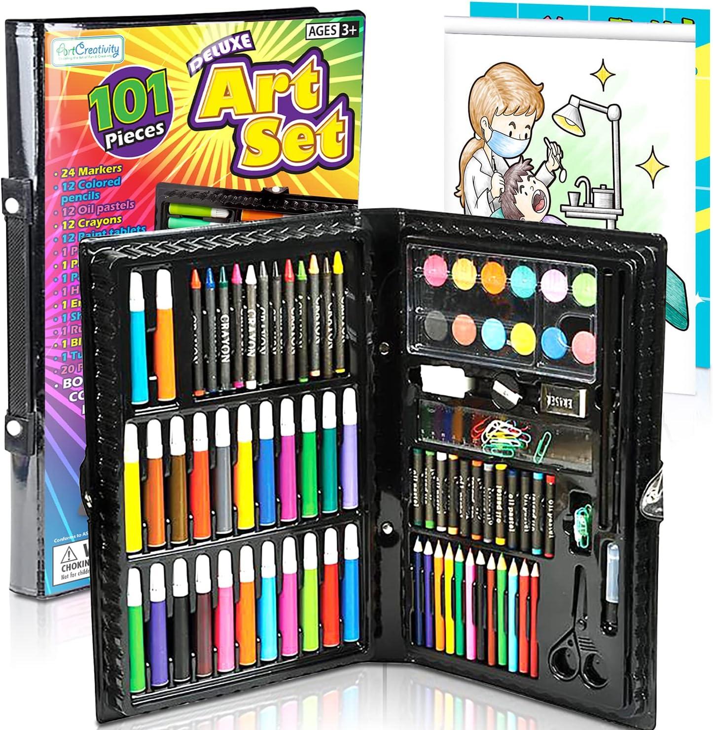 image:imageDeluxe Art Set amp 20Pack Christmas Coloring Books
