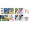 ArtCreativity 4 Pack Magic Water Coloring Books for Kids Water Painting Books for Kids + 4 Water Painting Books 4″x6″ and 4 Paintbrushes & – Mess Free