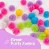 ArtCreativity 144 Pcs of Spike Ball for Kids, Porcupine Sensory Balls Bulk Pack, Sensory Bin Fillers in, Calming Fidget Balls Toys for Children, Fun Birthday Party Favors(Small (Pack of 4))