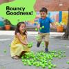 ArtCreativity 160 PCS Glow in The Dark Smiley Face Bouncing Balls – Bulk Pack of 160-1 Inch High Bounce Bouncy Balls for Kids, Glowing Party Favors and Goodie Bag Fillers for Boys and Girls