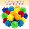 ArtCreativity 24 Pcs Spiky Balls Fidget for Kids Soft Sensory Balls in Various Vibrant Colors, Mini Porcupine Balls, Calming Spike Ball Toys for Autistic Children, Fun Birthday Party Favors