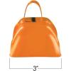 ArtCreativity 3 Inch Blue Metal Cowbell Noisemakers (Pack of 12) Loud Metal Cowbell Noise Makers Party Favors with Handles, Great for Football Games, Sporting Events, for Kids and Adults(orange cowbell)