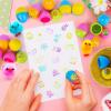 ArtCreativity Easter Egg Stampers – Set of 24 – Self Inking Mini Stamps for Kids Easter Eggs Hunt Game – DIY Easter Classroom Craft Toys with Vibrant Colors – Easter Basket Stuffers and Party Favors