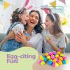 ArtCreativity Easter Egg Stampers – Set of 24 – Self Inking Mini Stamps for Kids Easter Eggs Hunt Game – DIY Easter Classroom Craft Toys with Vibrant Colors – Easter Basket Stuffers and Party Favors