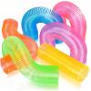 ArtCreativity Extra-Long Neon Mini Coil Springs – 12 Pack – 4 Inch Colorful Plastic Coil Spring Set – Fun Birthday Party Favors for Kids, Cute Prize, Goody Bag Fillers, Stocking Stuffers, Novelty Gift