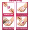 ArtCreativity Individual Valentines Glitter Tattoos for Kids – 144 Pack 2 Inch Non-Toxic Pre-Cut Valentines Day Temporary Tattoo Party Favors in 12 Cute Designs – Valentine Gifts for Kids Classroom
