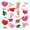 ArtCreativity Individual Valentines Glitter Tattoos for Kids – 144 Pack 2 Inch Non-Toxic Pre-Cut Valentines Day Temporary Tattoo Party Favors in 12 Cute Designs – Valentine Gifts for Kids Classroom