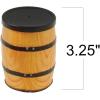 ArtCreativity Mini Barrel Containers, Set of 12 – Fun Western Party Favors and Decorations, Unique Treat Holders with Lids, Perfect for Candy, Birthday Parties, and Barrel-Themed Decor
