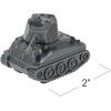 ArtCreativity Mini Pullback Tanks (Pack of 24) Fun Army Toys, Military Vehicles with Pullback Mechanism, Birthday Army Party Favors for Boys and Girls, Goodie Bag Fillers