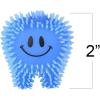 ArtCreativity Mini Tooth Puffers, Set of 24, Squeezy Toys for Kids with Soft Spikes, Sensory Fidget Toys for Stress Relief in Assorted Colors, Goodie Bag Stuffers, and Dentist Office Giveaways