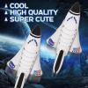 ArtCreativity Space Shuttle Inflates, Set of 2, 14 Inch Long, Outer Space Themed Party Decorations & Pretend Play Toys for Kids 3+(Small)