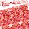 ArtCreativity Valentine’s Tablecloths – 6 Pack – Disposable Red Love Heart Rectangle Table Cover Cloth for Valentine Day Decor, Wedding, Picnics, Birthday Party Supplies 54″ x 108