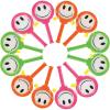 ArtCreativity Smile Hand Drums, Set of 12, Musical Toys for Kids in Assorted Colors, Easy to Play Musical Instruments for Children, Noisemakers for Parties, Music Party Favors and Goodie Bag Fillers