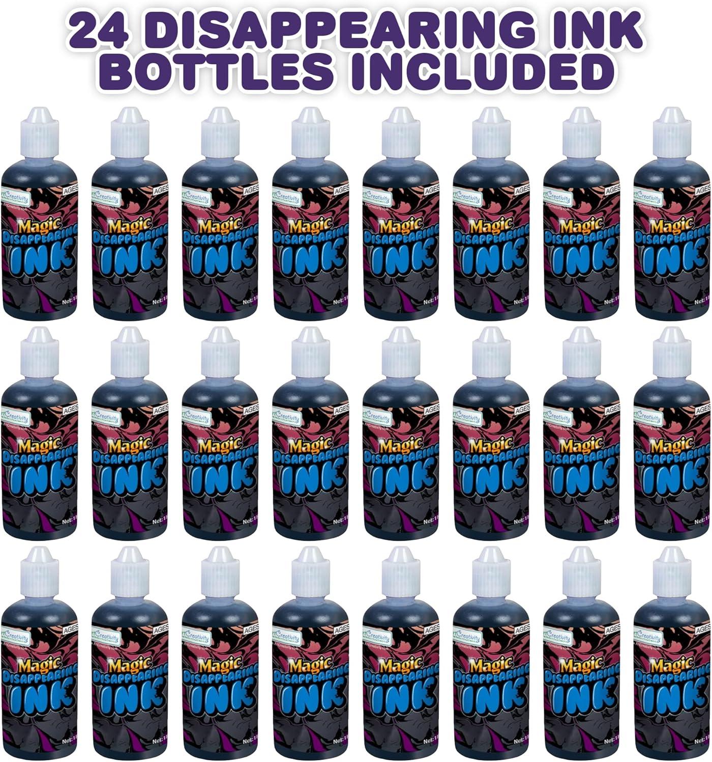image:imageArtCreativity Disappearing Magic Ink in Blue Pack of 24 1oz Squeezable Bottles Prank Stuff for Kids Prank Party Favor Funny Gag Gifts for Kids and Adults