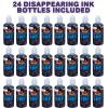 ArtCreativity Disappearing Magic Ink in Blue (Pack of 24) 1oz Squeezable Bottles, Prank Stuff for Kids, Prank Party Favor, Funny Gag Gifts for Kids and Adults