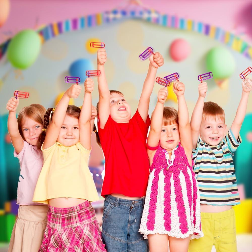 image:imageArtCreativity Spinning Ratchet Purim Noise Maker Toys 24 PCS Noisemakers for Kids Great for Birthdays Sporting Events and Pep Rallies Pinata Stuffer Easter Goodie Bag Party Favors4 inches