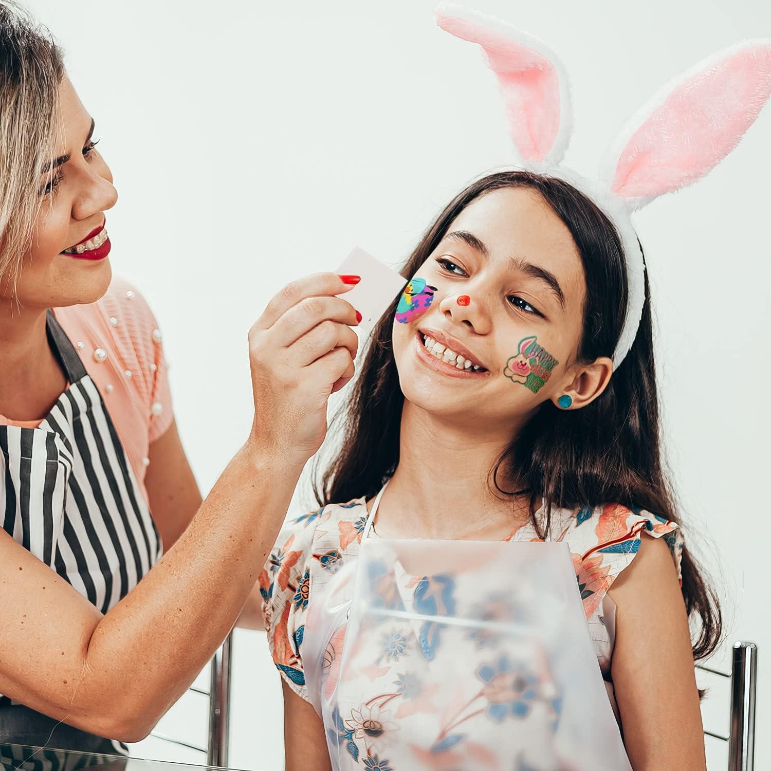 image:imageEaster Basket Stuffers for Kids 144 Pack Easter Tattoos for Kids Individual Temporary Tattoos Easter Themes Fake Tattoo Stickers Egg Fillers Easter Treats Easter Toys Easter Basket Essentials