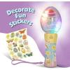 ArtCreativity Easter Egg Magic Ball Wand -7.5″ – Custom Egg-Shaped Top Light Up Magic Ball Toy Wands for Kids with Batteries – Flashing LED Wands for Boys & Girls, Fun Gift or Birthday Party Favor