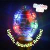ArtCreativity Easter Egg Magic Ball Wand -7.5″ – Custom Egg-Shaped Top Light Up Magic Ball Toy Wands for Kids with Batteries – Flashing LED Wands for Boys & Girls, Fun Gift or Birthday Party Favor