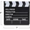 ArtCreativity Movie Clapboard, Hollywood Movie Theme Party Decorations, Academy Awards Party Supplies and Film Décor, Slate Clapperboard Prop for Stage Plays, Fun Photo Booth Prop