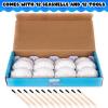 ArtCreativity Ocean Animals Toys Excavation Kit – 12 Seashells and 12 Excavation Tools – Includes 12 Different Sea Animal Toys – Under The Sea Party Favors and Party Activity for Themed Parties