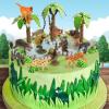 ArtCreativity Rainforest Figurines Toys Set – 12 Pack – Mini Plastic Jungle Rain Forest Figures for Kids and Toddlers – Birthday Party Favors, Giveaways, Goody Bag Fillers, for Boys and Girls