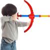 ArtCreativity Red Super Bow & Arrow Shooter Set, Includes Air-Powered Bow, Barrel, Six Soft Foam Darts, Comes in Blister Card Packaging, Sports Toy for Kids(Compact (Pack of 2))