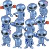 ArtCreativity Vinyl Alien Figurines (48pcs) – Fun Space Party Favors, Assorted UFO Poses, Goodie Bag Fillers(1 inch (Pack of 2))