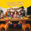 Artcreativity 38″ Inflatable Horse Party Decoration, Brown Blow Up Horse, Western Party Decorations & Rodeo Party Decorations Cowboy Theme, Easter Toy for Kids