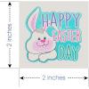 Easter Basket Stuffers for Kids, 144 Pack Easter Tattoos for Kids, Individual Temporary Tattoos Easter Themes, Fake Tattoo Stickers, Egg Fillers, Easter Treats, Easter Toys, Easter Basket Essentials