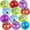 ArtCreativity Monster Poppers, Set of 12, Pop-Up Half Ball Toys in Assorted Colors and Designs, Old School Retro 90s Toys for Kids, Birthday Party Favors, Goodie Bag Fillers for Boys and Girls