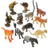 ArtCreativity Rainforest Figurines Toys Set – 12 Pack – Mini Plastic Jungle Rain Forest Figures for Kids and Toddlers – Birthday Party Favors, Giveaways, Goody Bag Fillers, for Boys and Girls