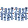 ArtCreativity Vinyl Alien Figurines (48pcs) – Fun Space Party Favors, Assorted UFO Poses, Goodie Bag Fillers(1 inch (Pack of 2))