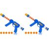 ArtCreativity Foam Ball Launcher with 8 Balls, Pump Action Shooting Toy Blaster for Kids, Outdoor Summer Fun, Fetch Toy for Dogs, Best Holiday or Birthday Gift for Boys and Girls (Pack of 2)(16 inches (Pack of 2))