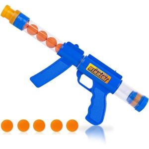 ArtCreativity Foam Ball Launcher with 8 Balls, Pump Action Shooting Toy Blaster for Kids, Outdoor Summer Fun, Fetch Toy for Dogs, Best Holiday or Birthday Gift for Boys and Girls (Pack of 2)(16 inches)