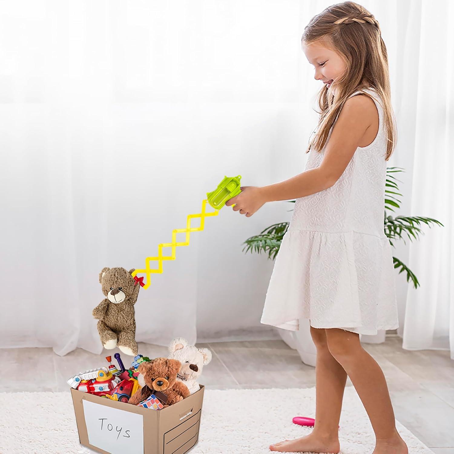 image:imageArtCreativity Extendable Arm Grabber Toys Set of 2 Toy Reacher for Kids in Vibrant Colors Picker Up Grabber for Boys and Girls Improve Motor Skills with These Robot Arm Toys