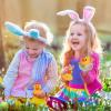 ArtCreativity 2.5 Inch Easter Rubber Ducks for Kids – Pack of 12 Assorted Mini Easter Ducks, Easter Basket Stuffers, Egg Hunt Surprise Toys, Easter Party Favors, Jeep Ducks & Bath Toys